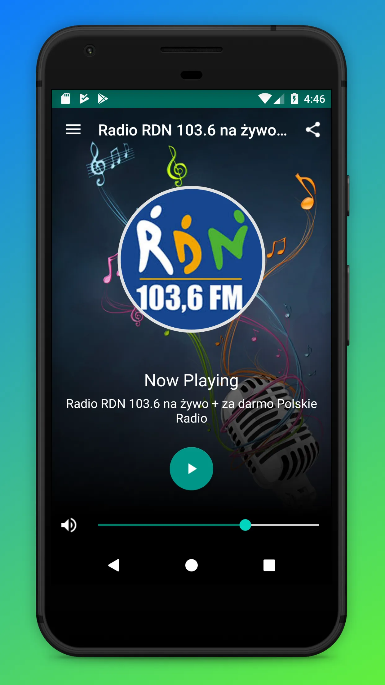 Radio RDN Małopolska 103.6 FM | Indus Appstore | Screenshot