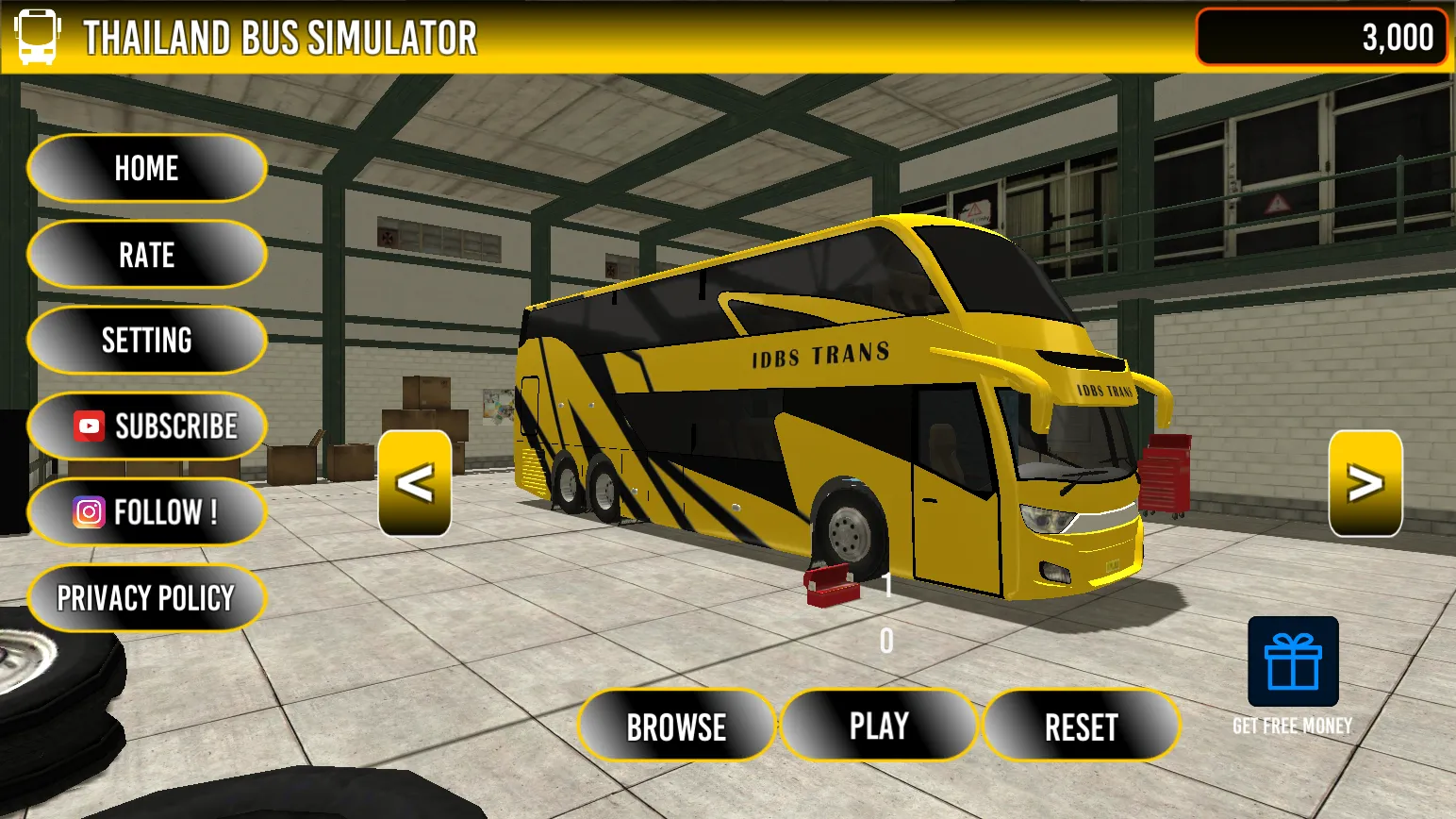 Thailand Bus Simulator | Indus Appstore | Screenshot