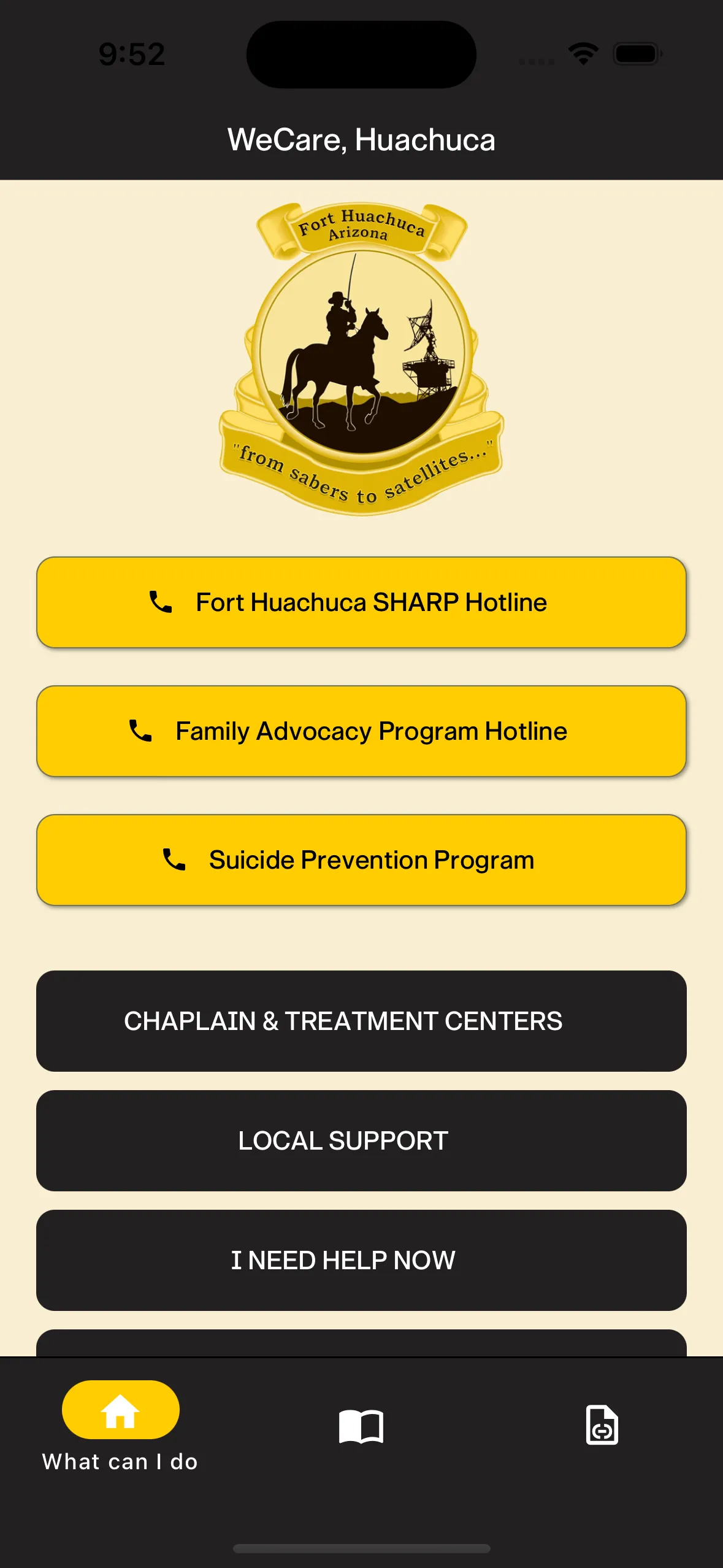 WeCare, Fort Huachuca | Indus Appstore | Screenshot