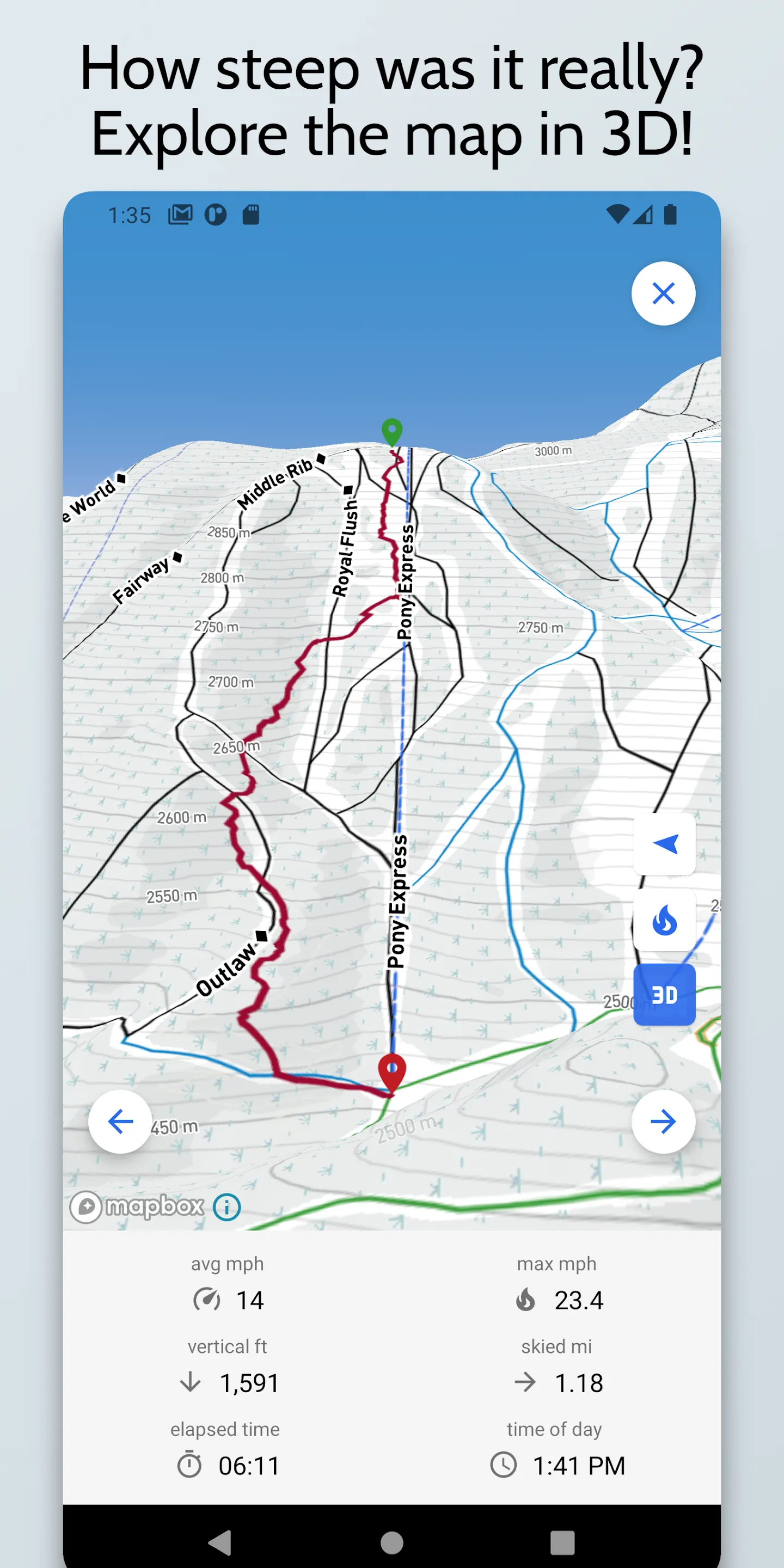 We Ski & Snowboard Tracker | Indus Appstore | Screenshot