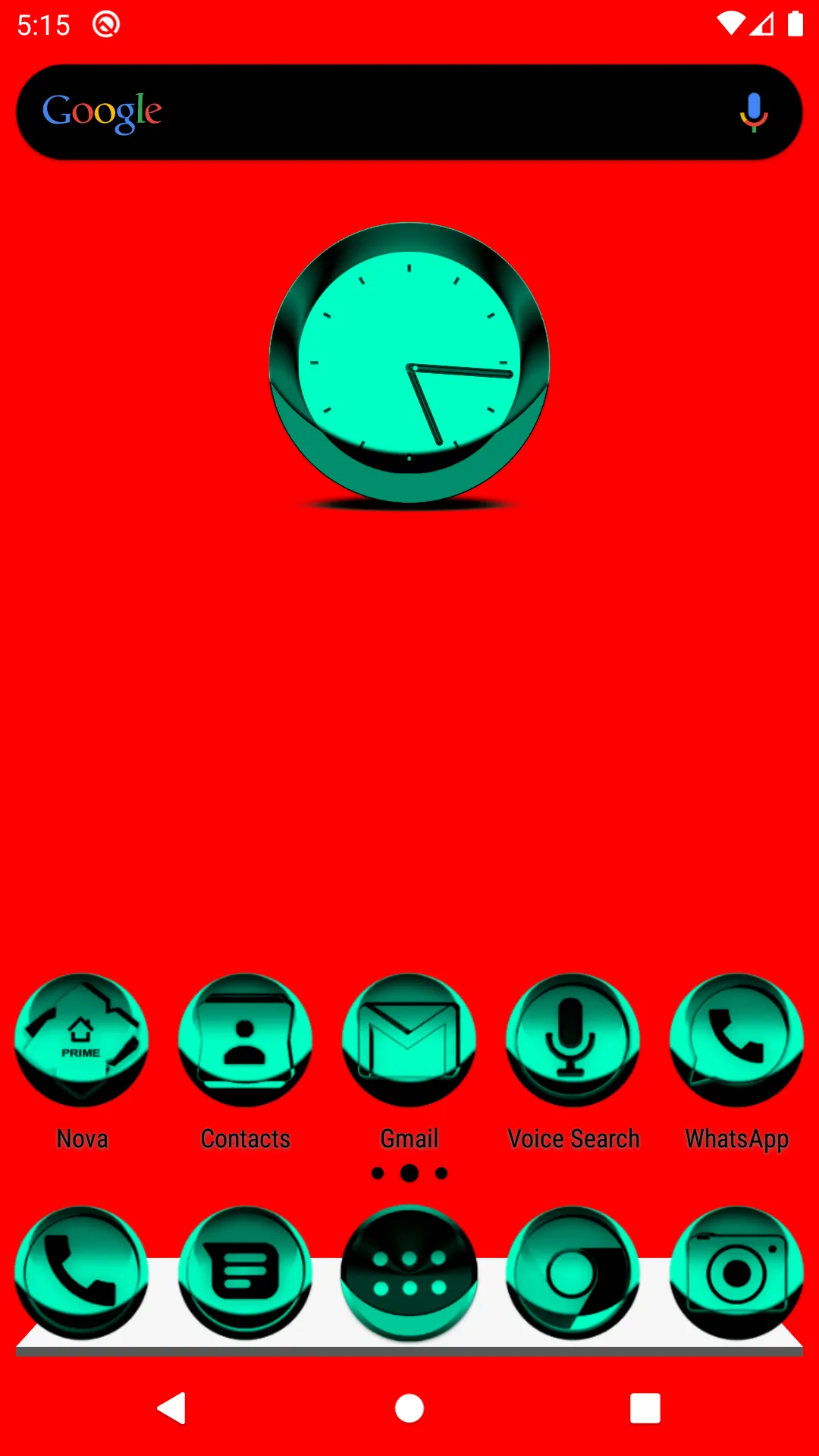 Teal Icon Pack Style 3 | Indus Appstore | Screenshot