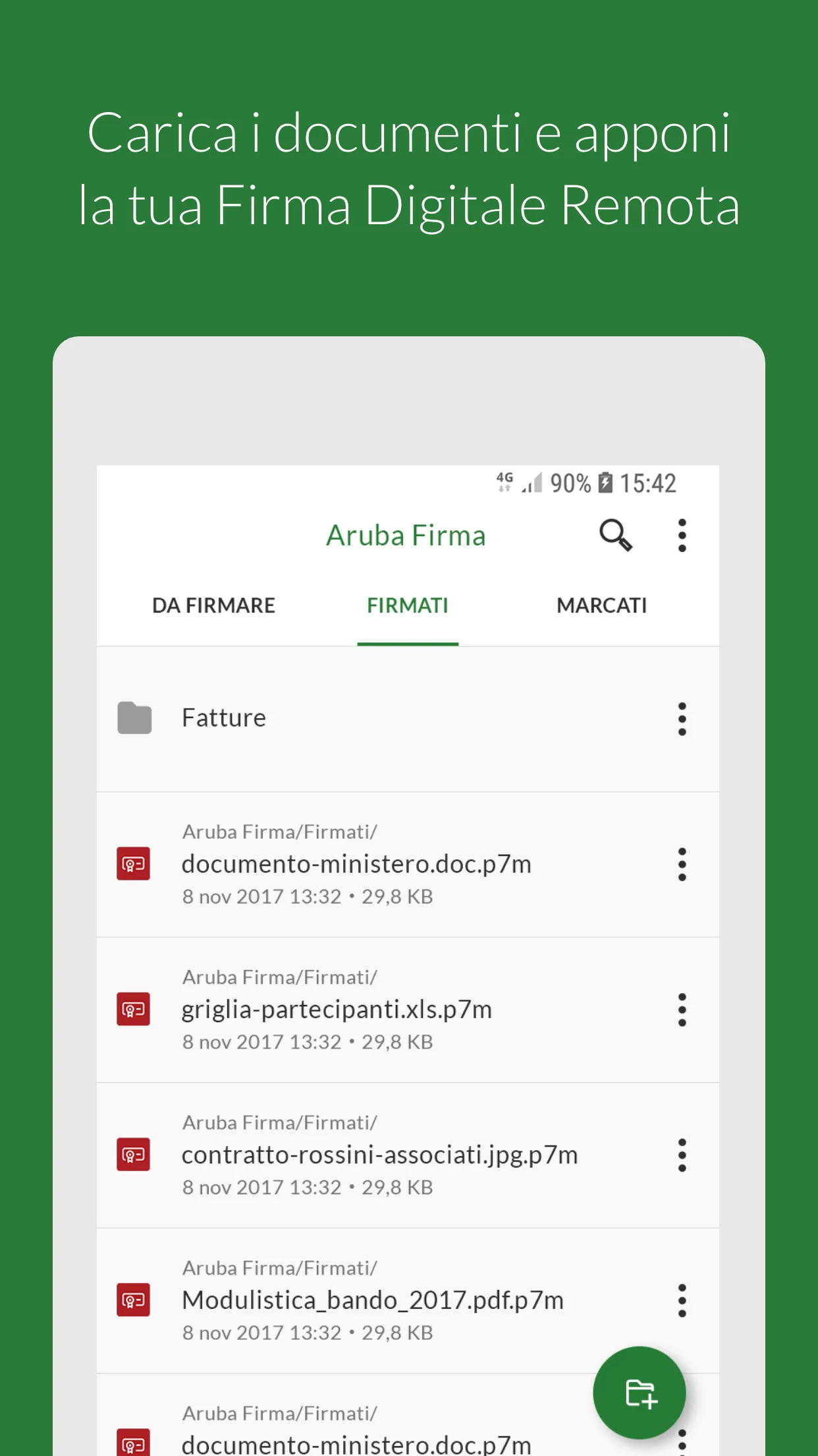 Firma Digitale Edizione ARIA | Indus Appstore | Screenshot