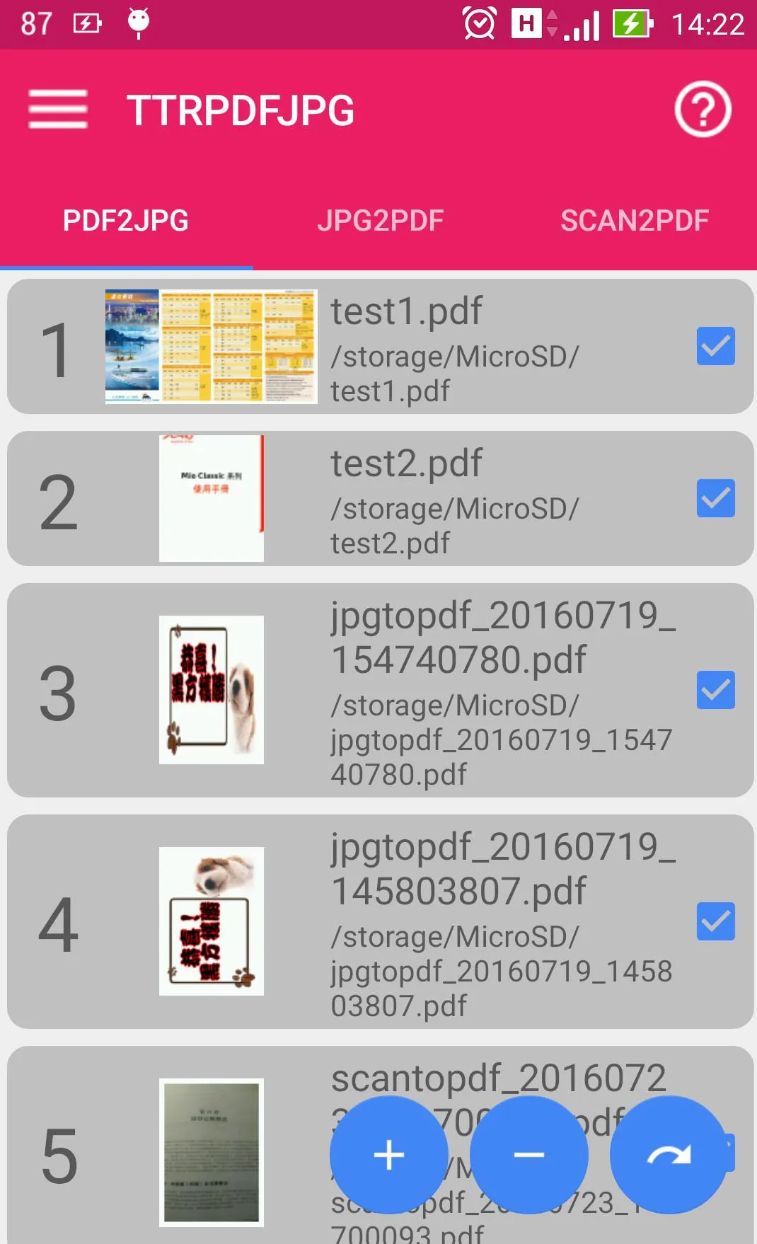 TTR PDF JPG Scanner Converter | Indus Appstore | Screenshot