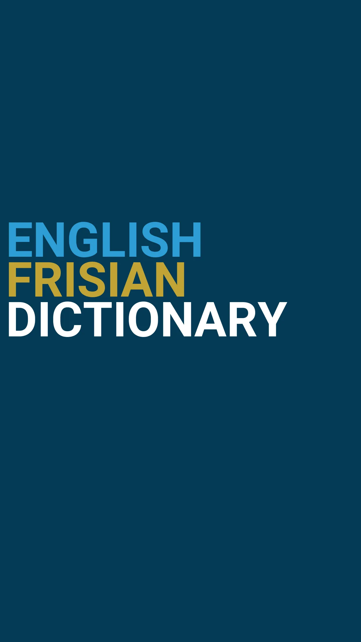 English : Frisian Dictionary | Indus Appstore | Screenshot