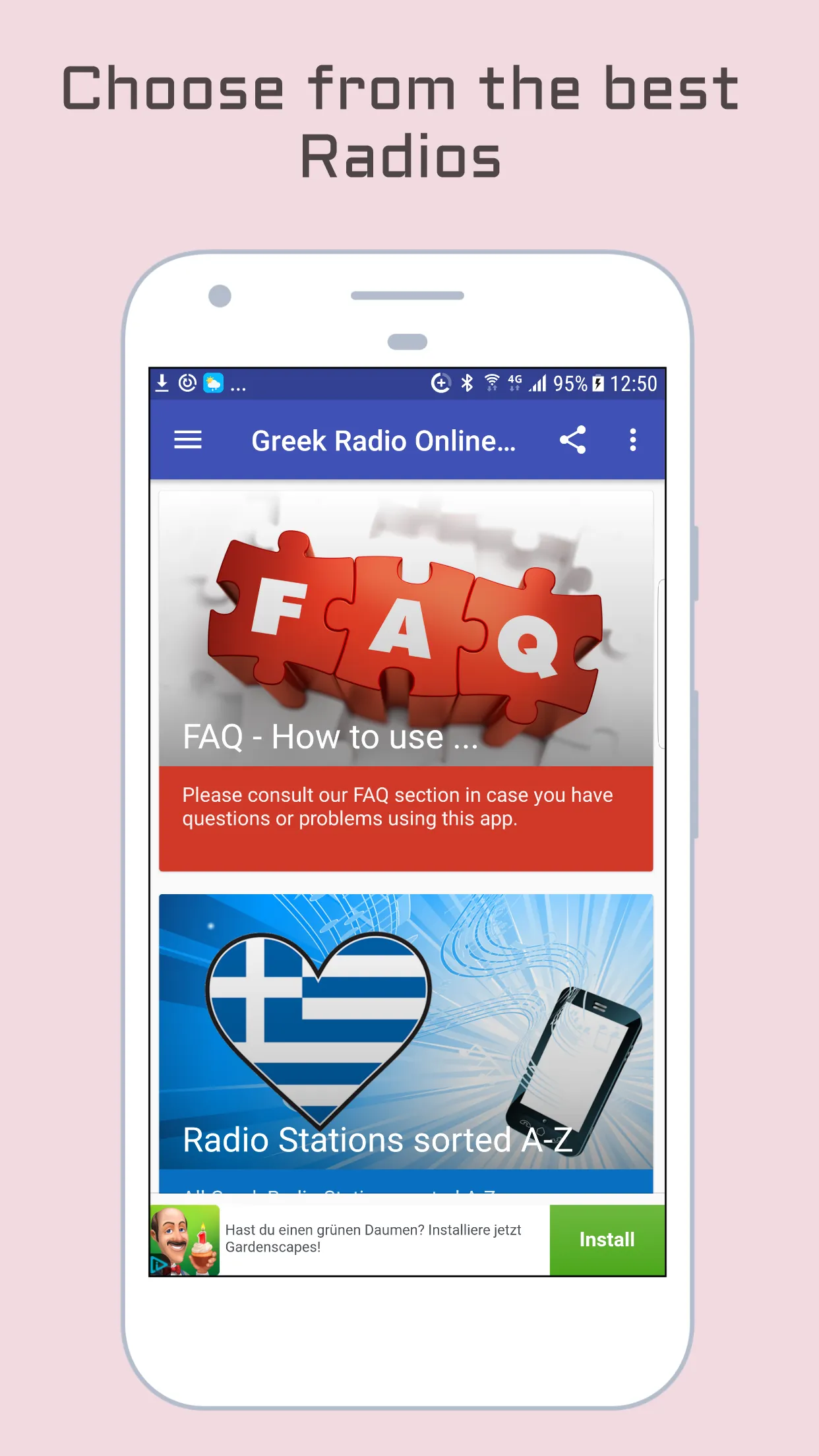 Greek Radio Music & News | Indus Appstore | Screenshot