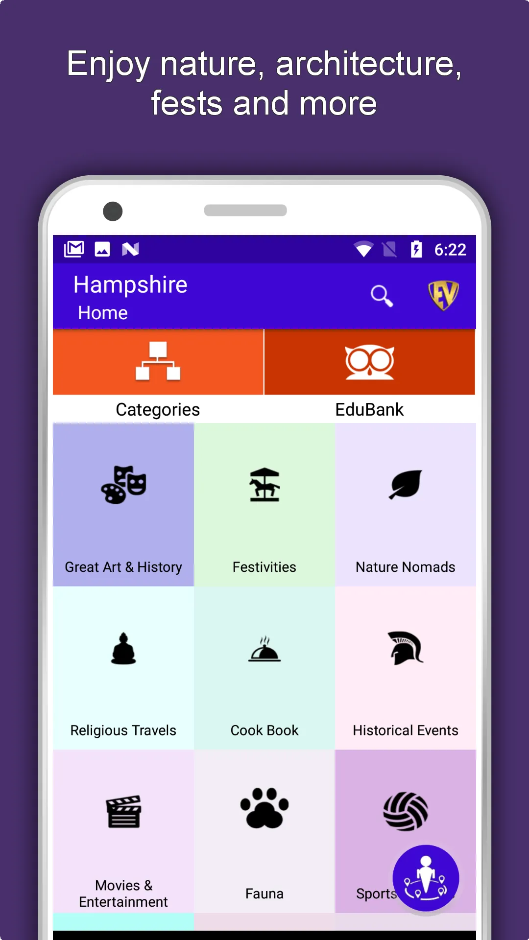 Hampshire Travel & Explore, Of | Indus Appstore | Screenshot