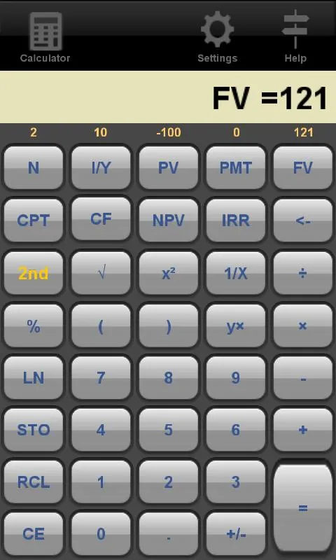 Financial Calculator Trial | Indus Appstore | Screenshot