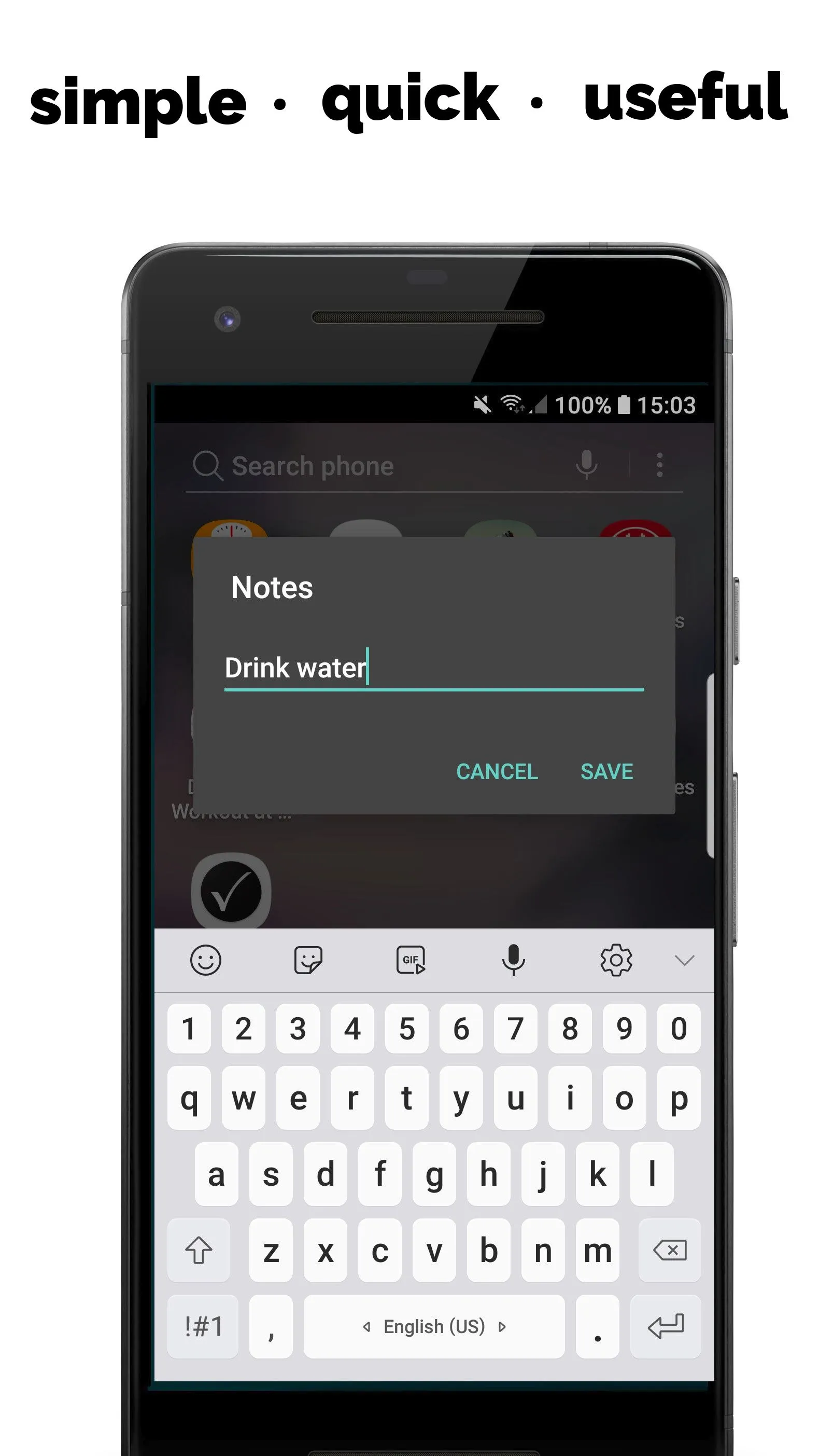 Notes In Notification | Indus Appstore | Screenshot