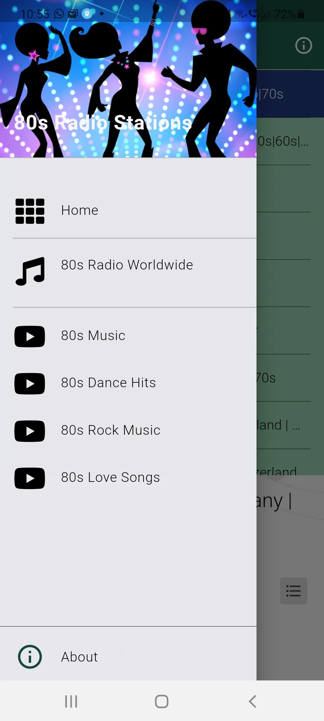 80s Radio Top Eighties Music | Indus Appstore | Screenshot