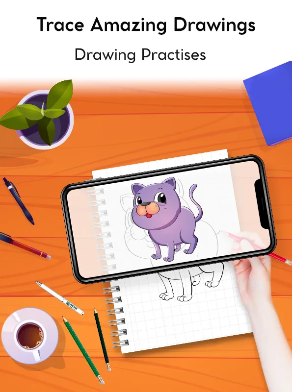 Draw easy trace & sketch | Indus Appstore | Screenshot