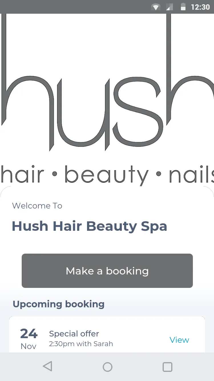 Hush Hair Beauty Spa | Indus Appstore | Screenshot