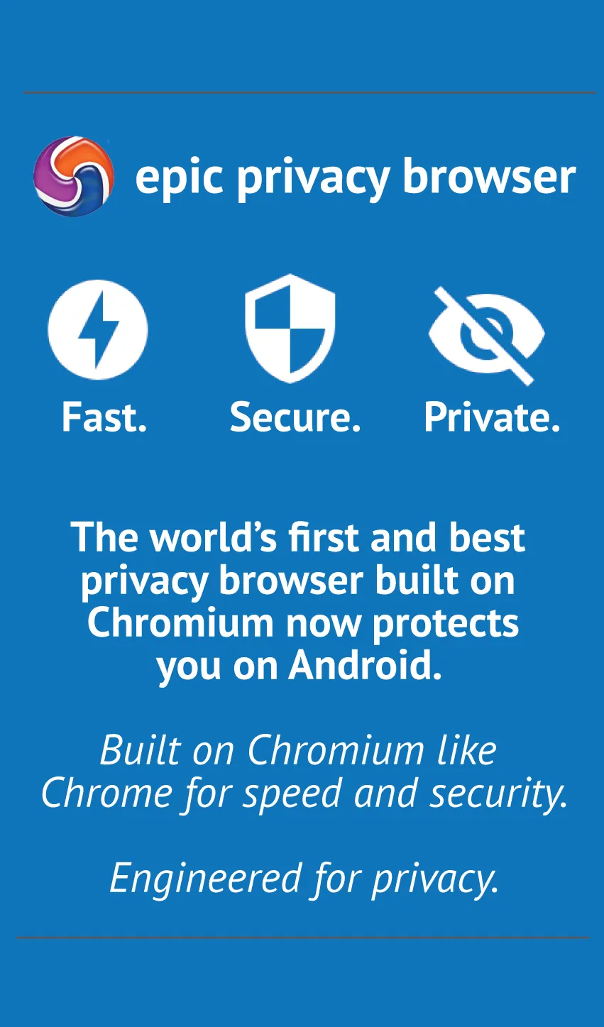 Epic Privacy Browser with VPN | Indus Appstore | Screenshot