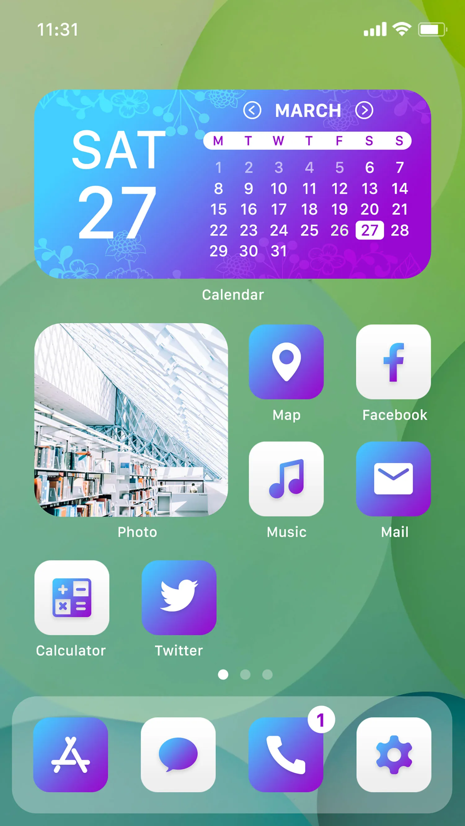 Wow Violet Destiny - Icon Pack | Indus Appstore | Screenshot