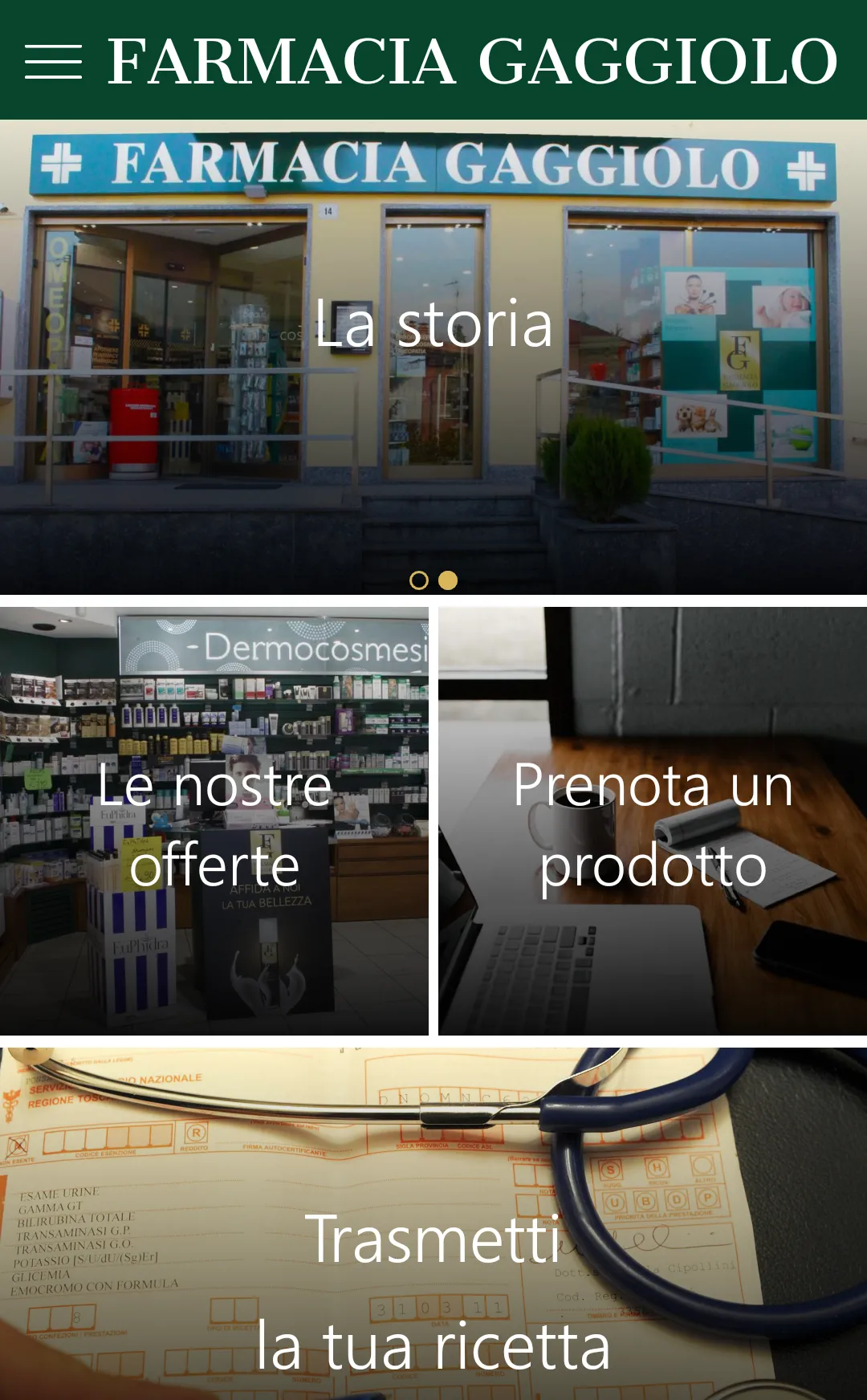 Farmacia Gaggiolo | Indus Appstore | Screenshot