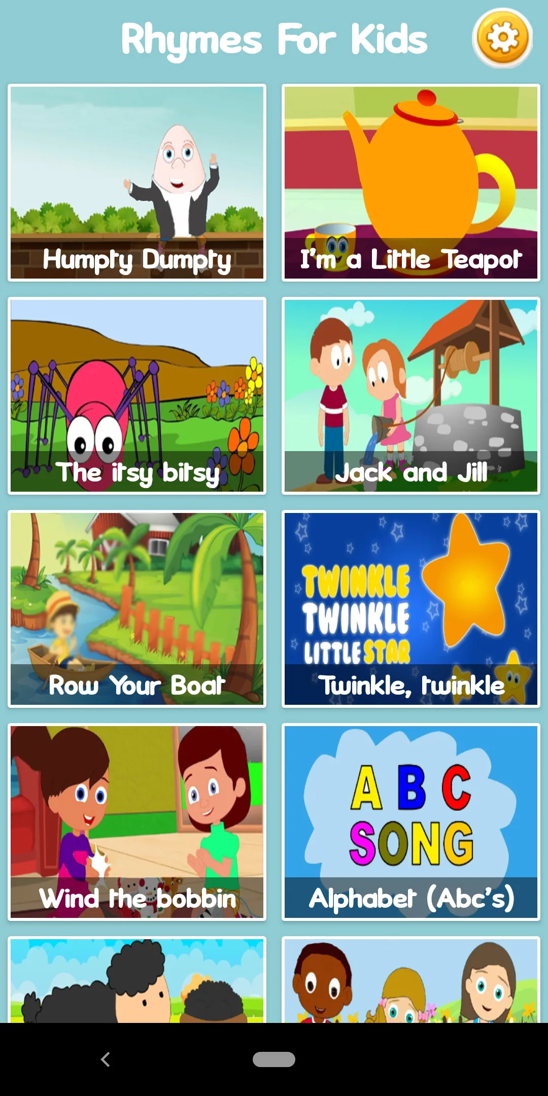 Nursery Rhymes & Baby Songs | Indus Appstore | Screenshot