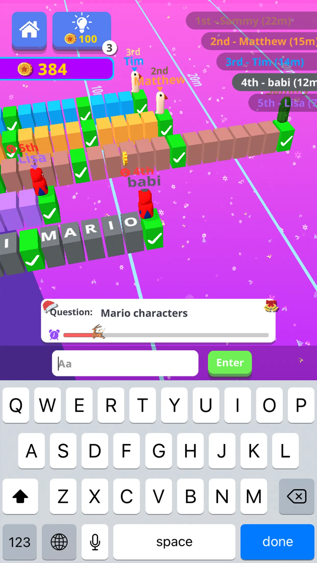 Type Run - Trivia | Indus Appstore | Screenshot