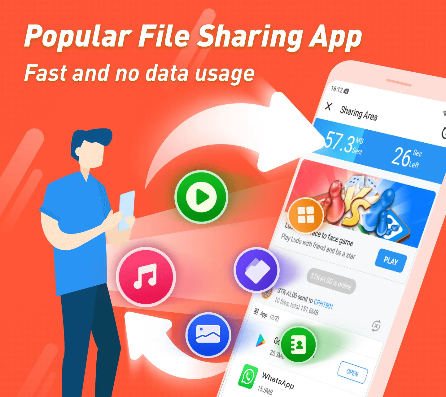 ShareKaro Lite: File Share App | Indus Appstore | Screenshot