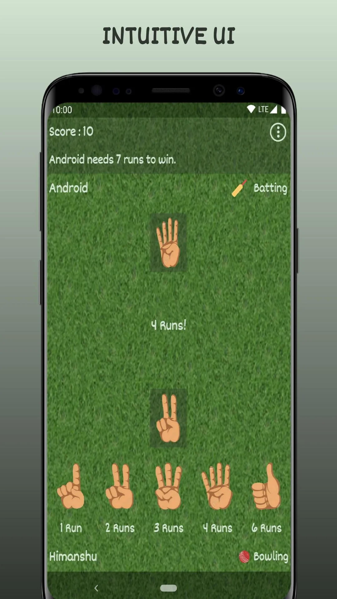 Hand Cricket Battle | Indus Appstore | Screenshot