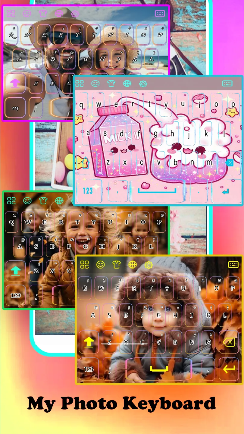 Kawaii Milk keyboard | Indus Appstore | Screenshot