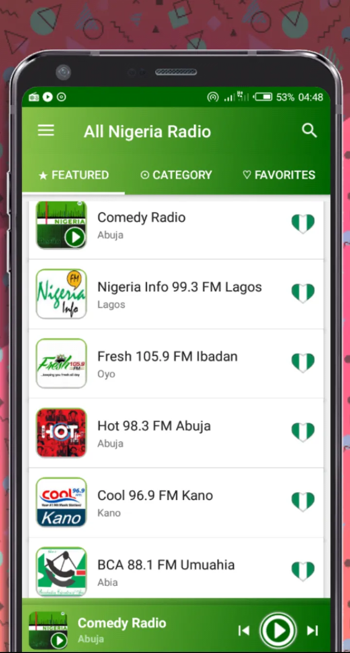 All Nigeria Radio Stations App | Indus Appstore | Screenshot