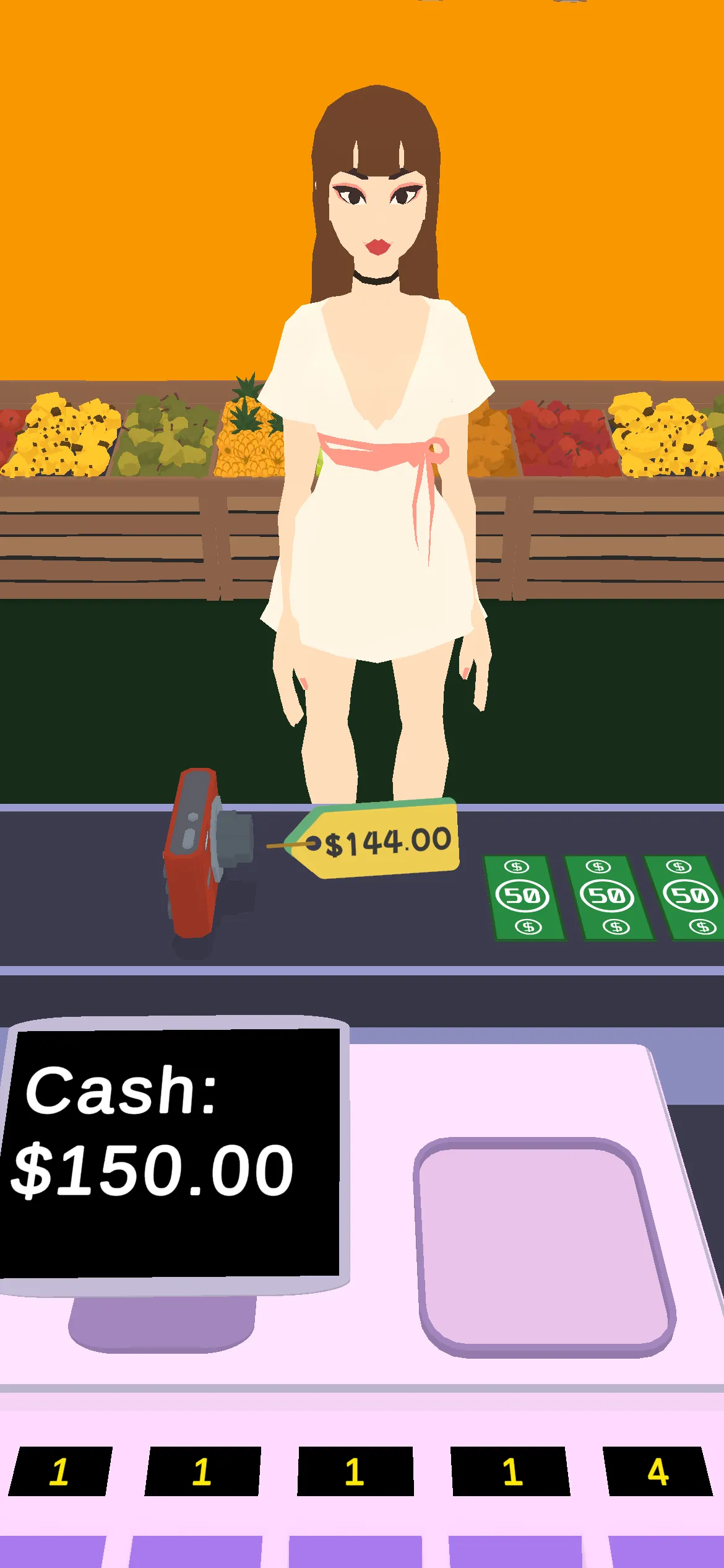 Cashier games - Cash register | Indus Appstore | Screenshot