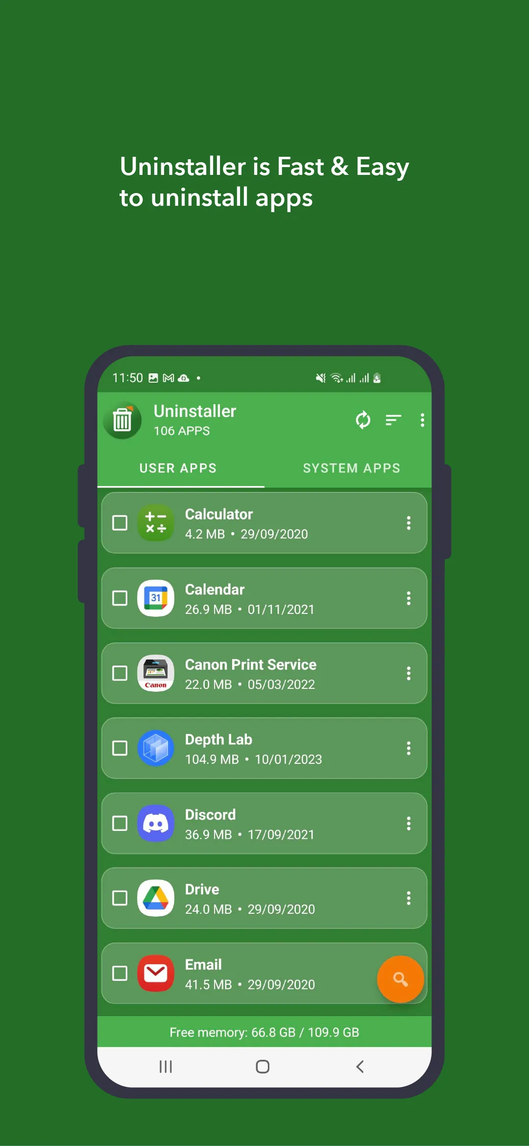 Uninstaller | Indus Appstore | Screenshot