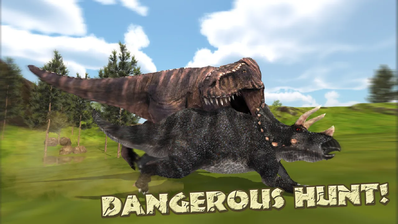 Hungry T-Rex Island Dino Hunt | Indus Appstore | Screenshot