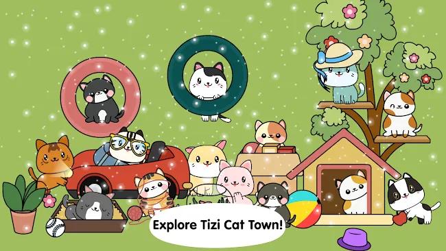 My Cat Town - Tizi Pet Games | Indus Appstore | Screenshot