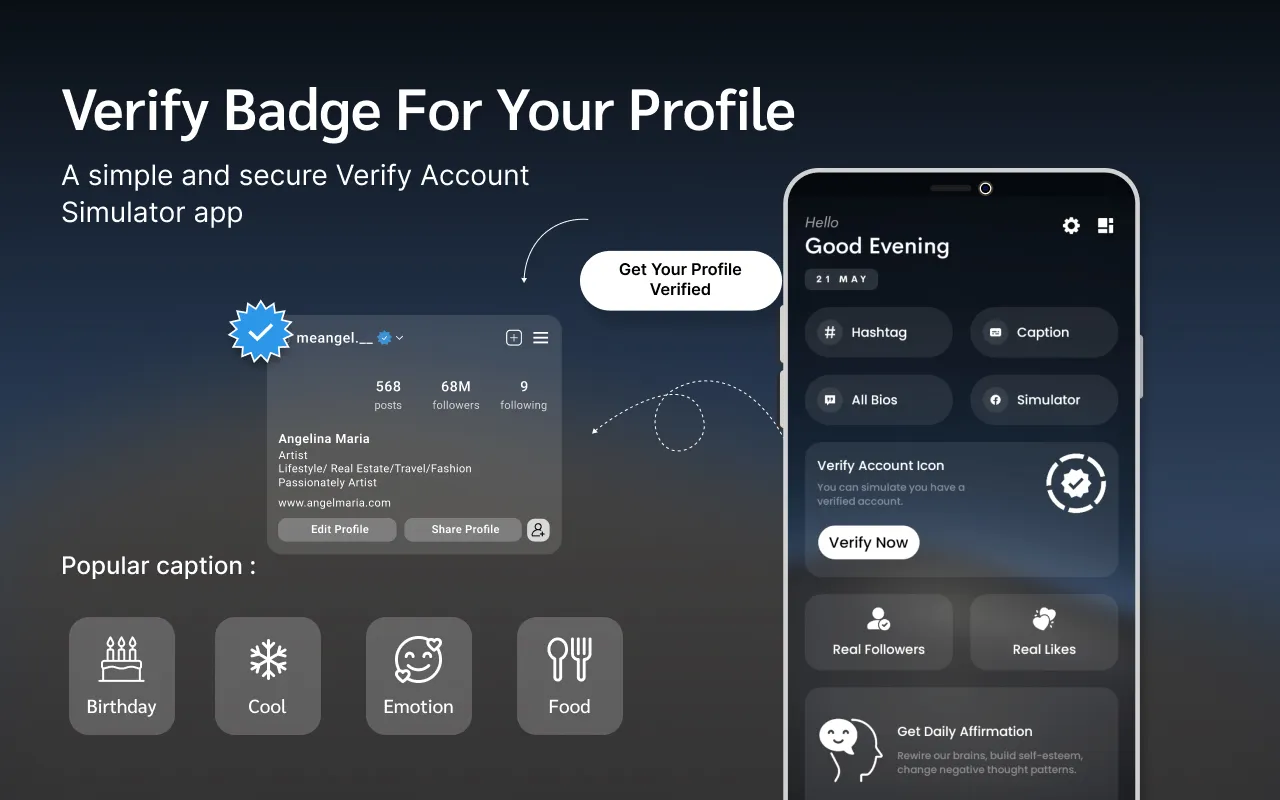 Verify Badge for your profile | Indus Appstore | Screenshot