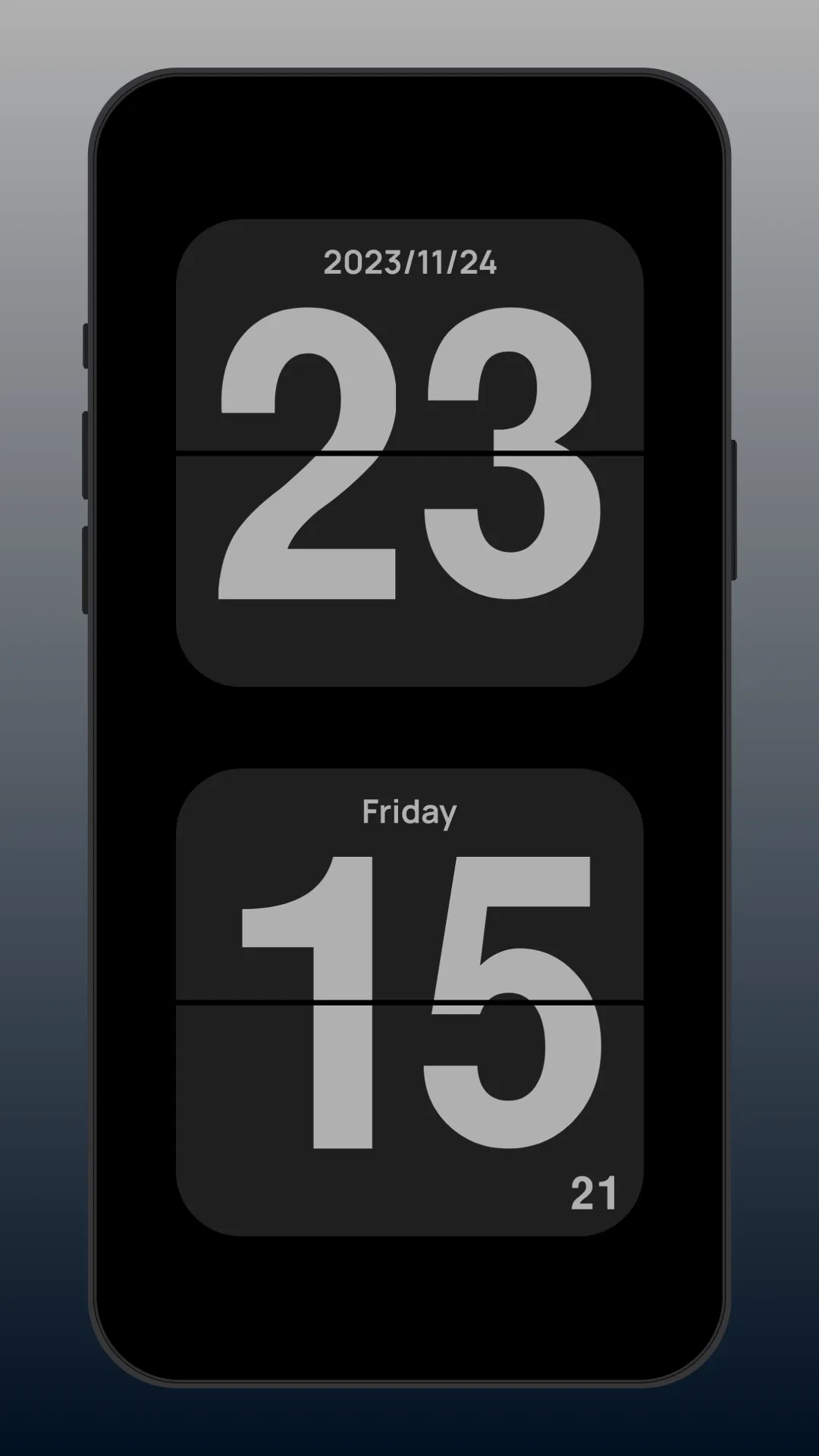 Flip clock: World clock | Indus Appstore | Screenshot