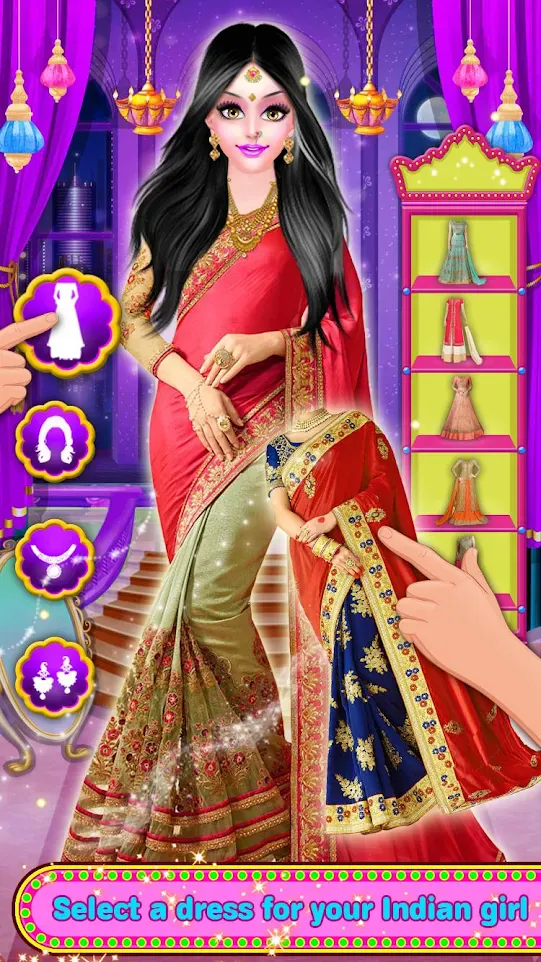 Indian Bride Wedding Makeover | Indus Appstore | Screenshot