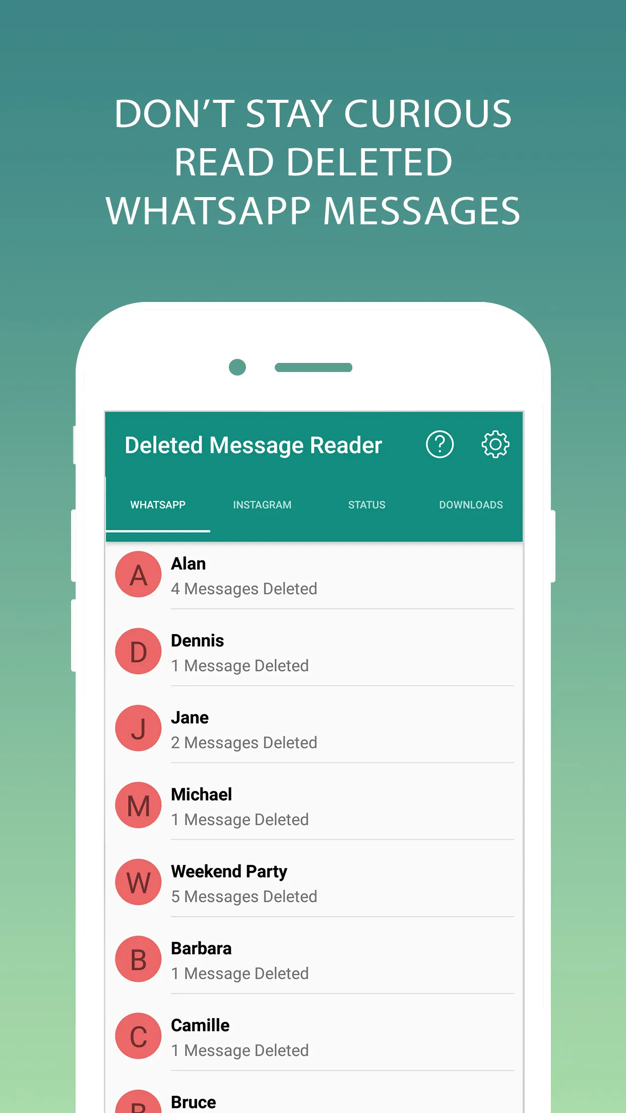 Deleted Message Reader | Indus Appstore | Screenshot