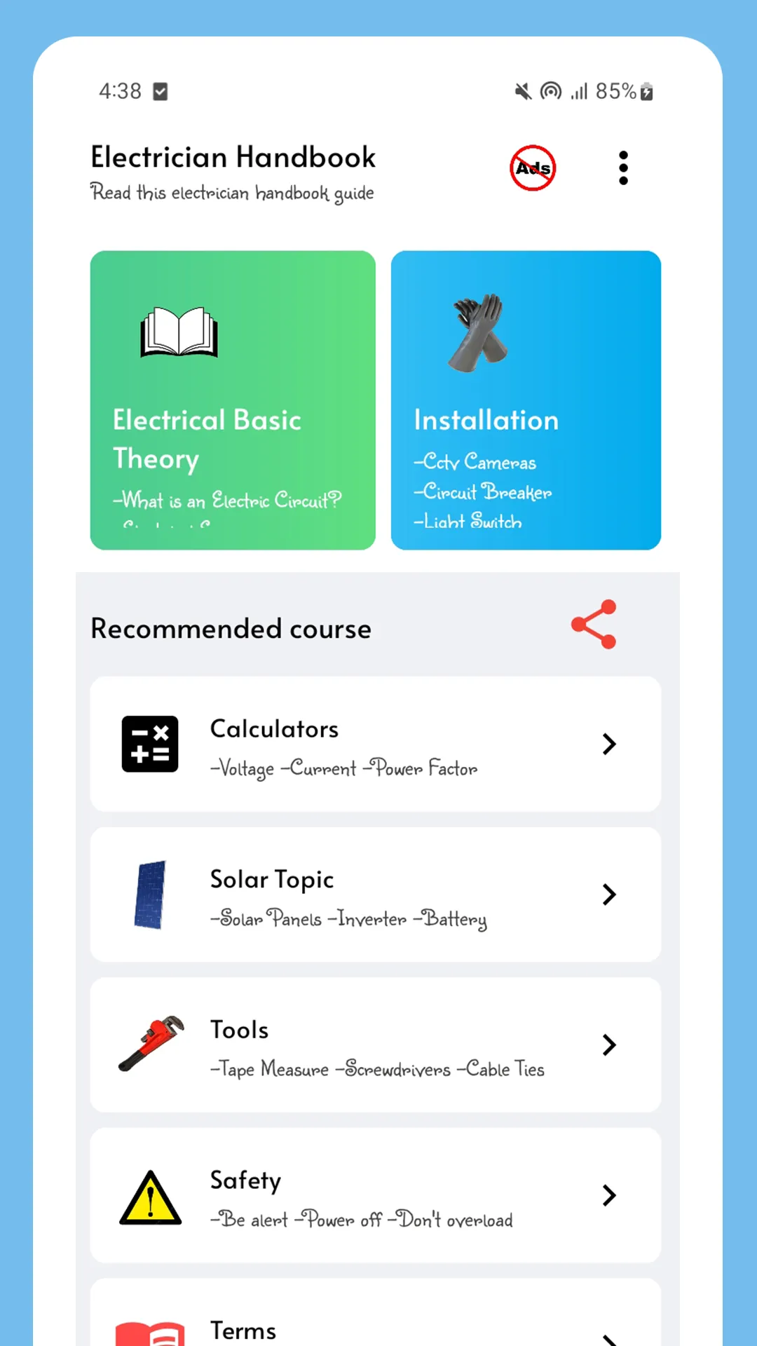 Electricians' Handbook: Manual | Indus Appstore | Screenshot