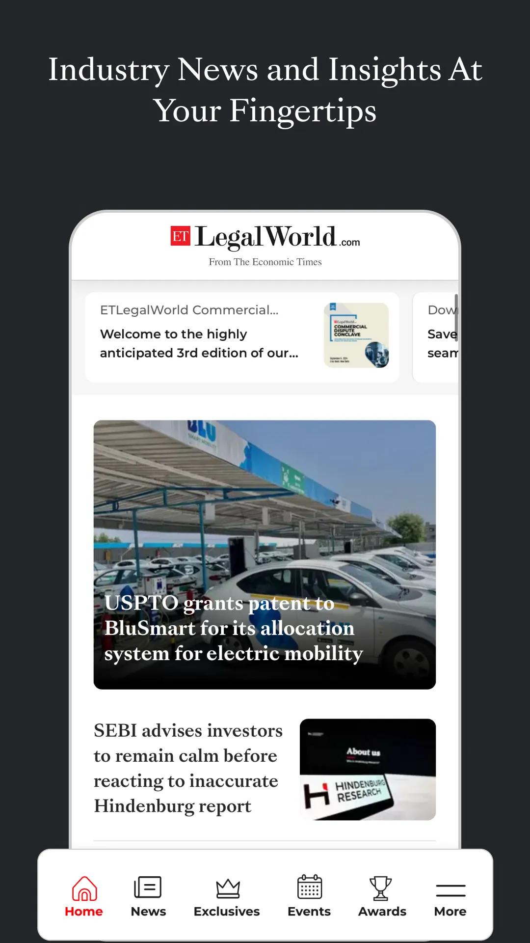 ETLegalWorld | Indus Appstore | Screenshot