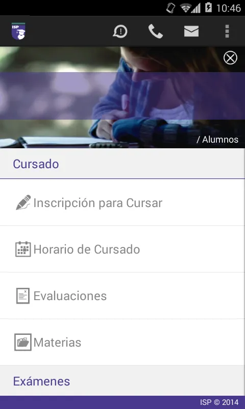 MiISP Móvil Alumnos | Indus Appstore | Screenshot