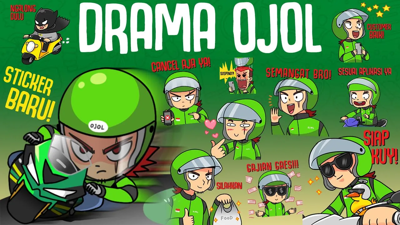 Drama Ojol WAStickerApps | Indus Appstore | Screenshot