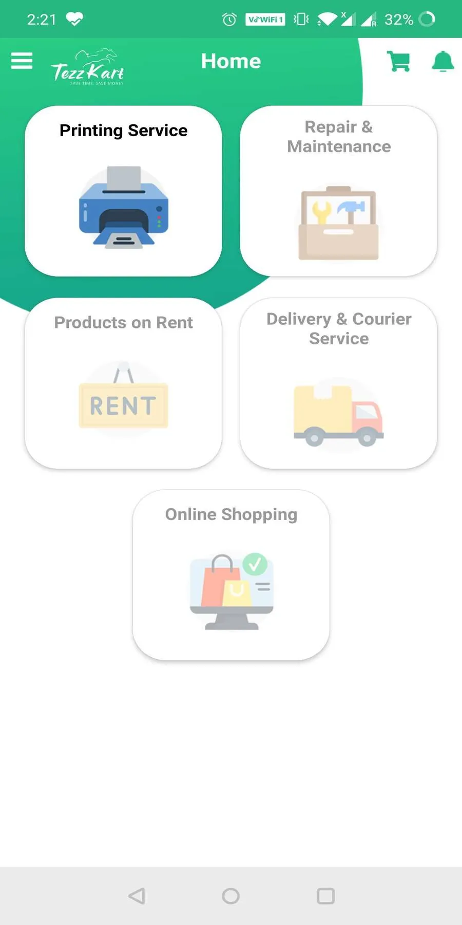 Tezzkart - Delivery App, Onlin | Indus Appstore | Screenshot