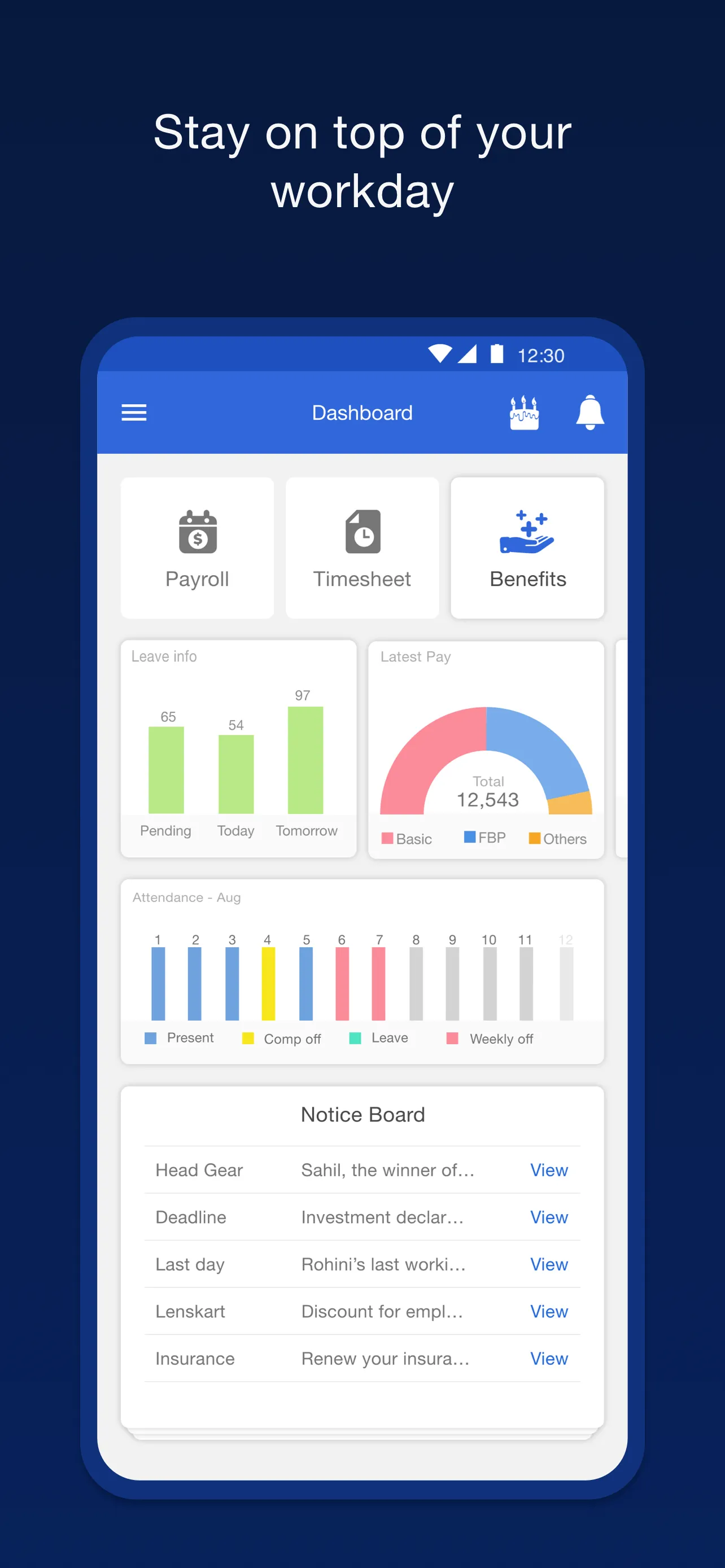 Excelity HCM | Indus Appstore | Screenshot