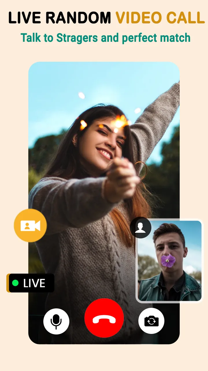 Live Video Call - Random Girls | Indus Appstore | Screenshot