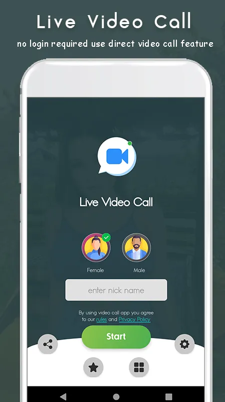 Girls Random Video Call Live | Indus Appstore | Screenshot