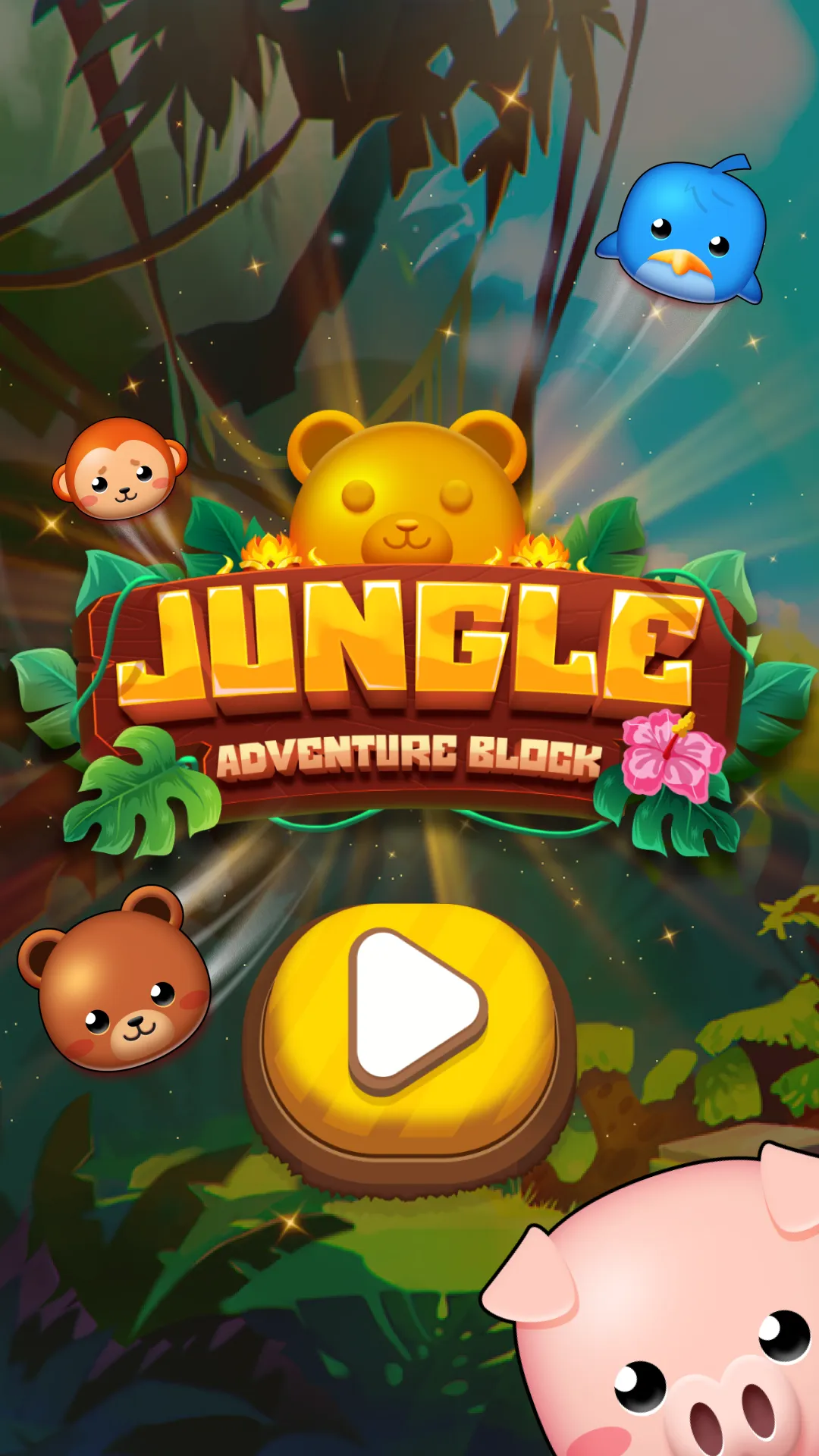 Jungle Adventure Block | Indus Appstore | Screenshot