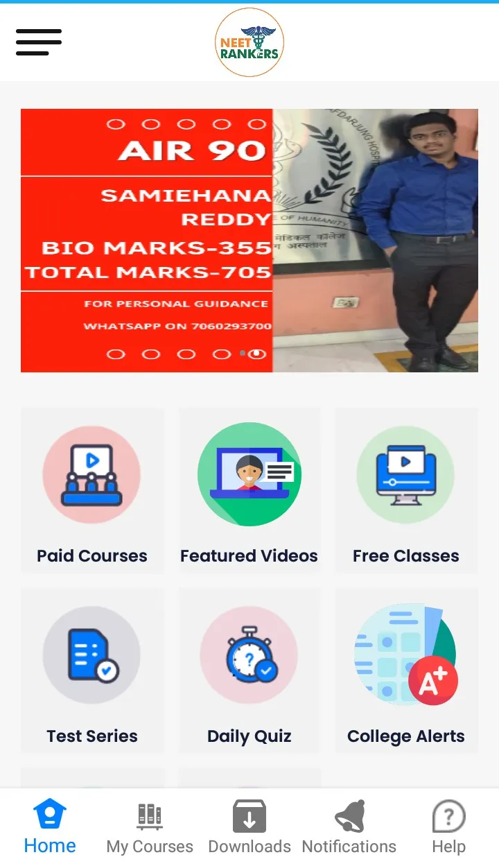 NEET Rankers | Indus Appstore | Screenshot