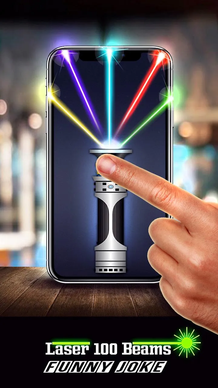 Laser 100 Beams Funny Joke | Indus Appstore | Screenshot