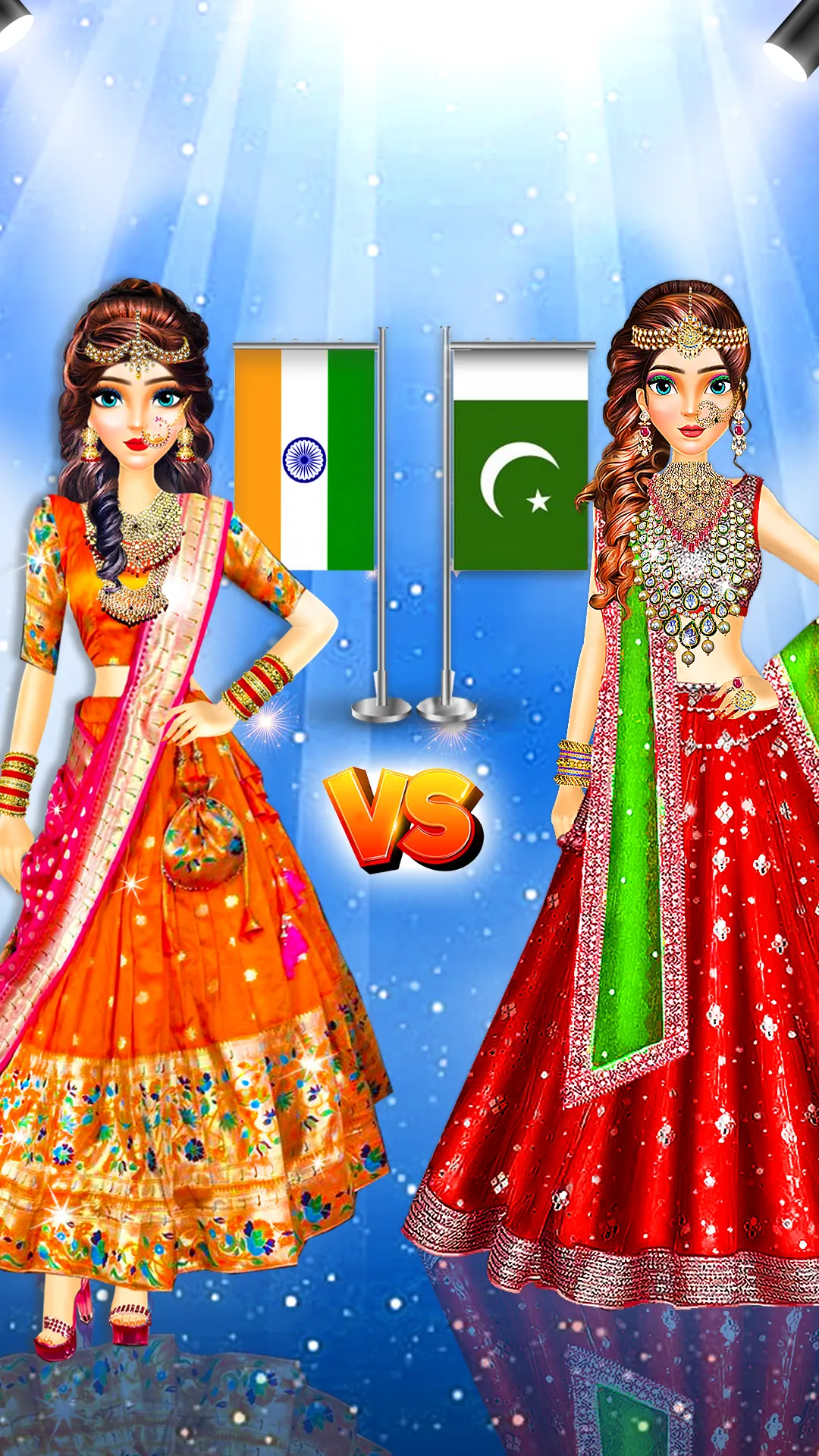 Indian Bridal Dress Up Game | Indus Appstore | Screenshot