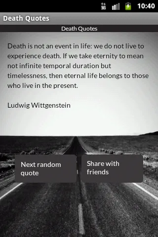 Death Quotes | Indus Appstore | Screenshot