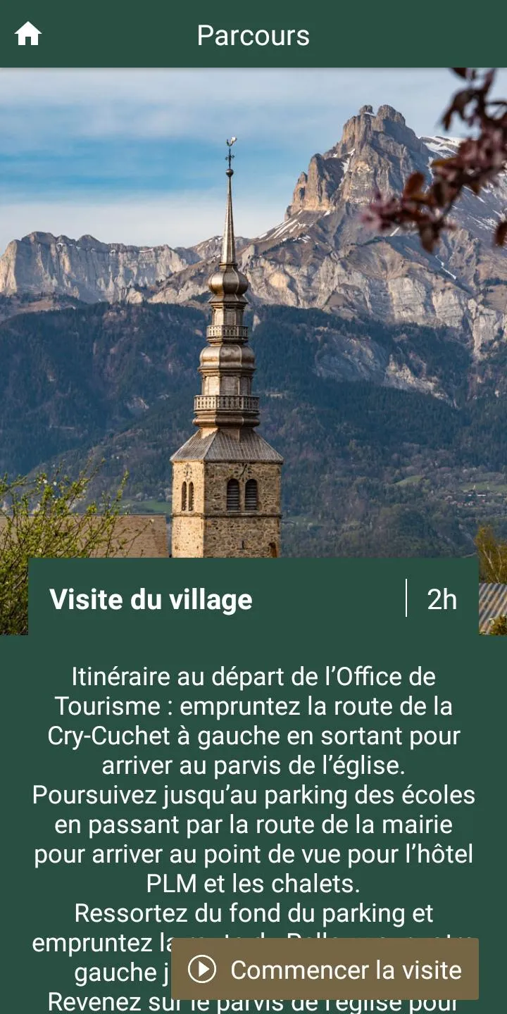 Guided tour of Combloux | Indus Appstore | Screenshot