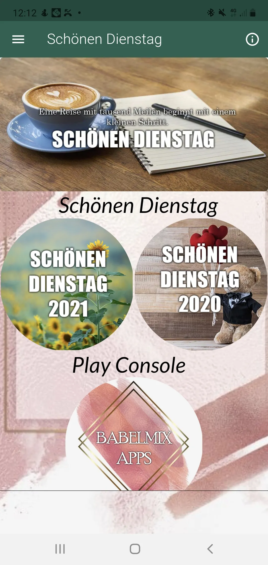 Schönen Dienstag Bilder | Indus Appstore | Screenshot