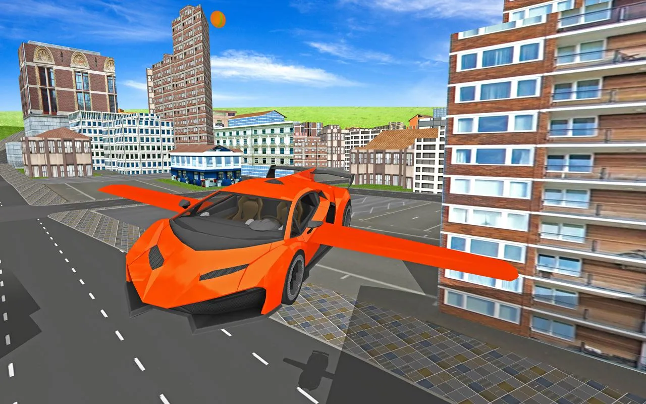 Futuristic Real Flying Car 3D | Indus Appstore | Screenshot