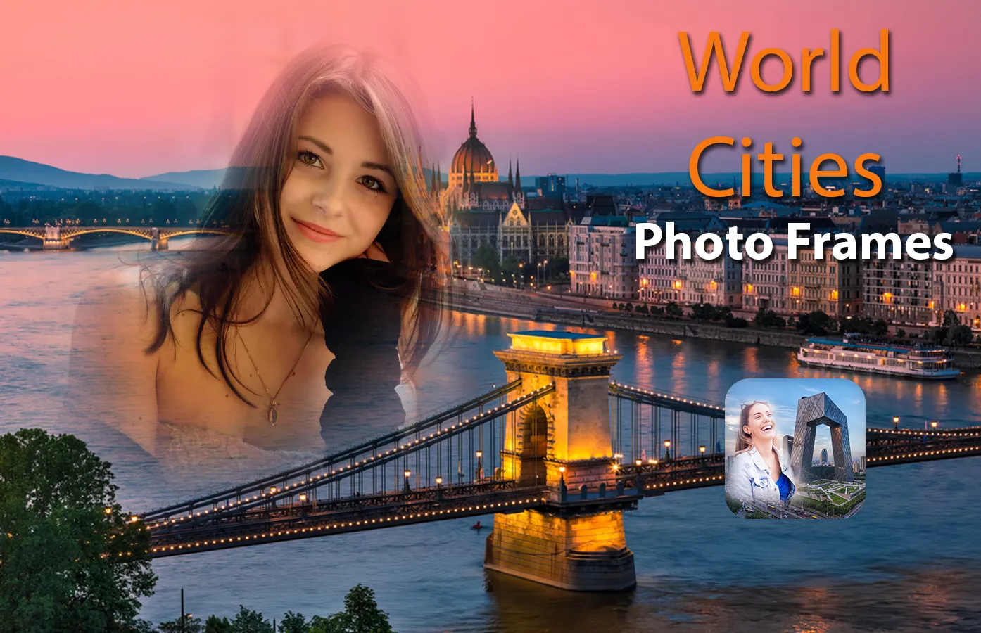 World Cities Photo Frames - fa | Indus Appstore | Screenshot