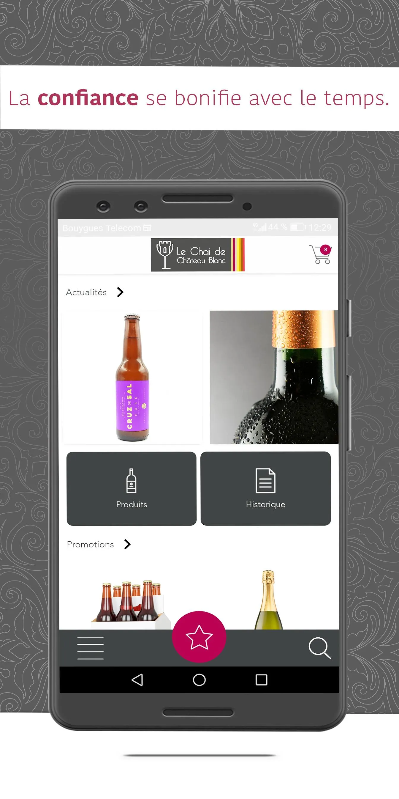 Chai de Château Blanc | Indus Appstore | Screenshot